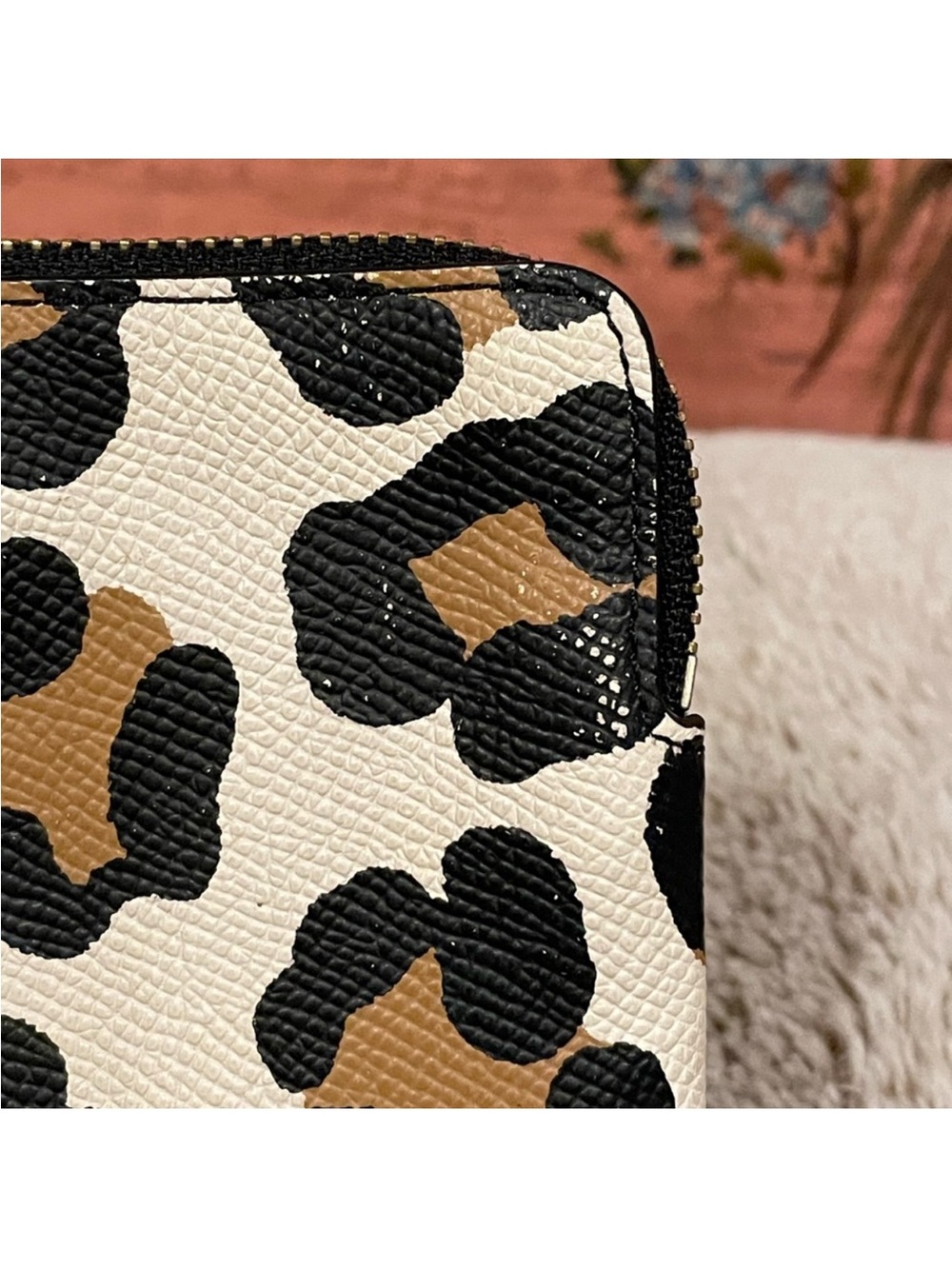 COACH Leopard Print Wristlet - Picture 9 of 12
